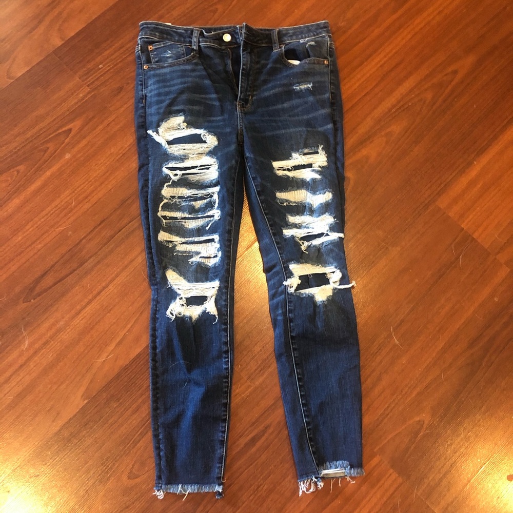 American Eagle Super Hi rise Jeggings